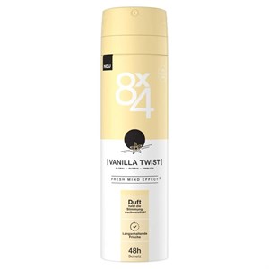 اسپری ضدتعریق زنانه 8x4 رایحه  Vanilla Twist