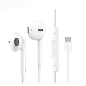 هندزفری سیمی اپل مدل Earpods USB C غیر اصل