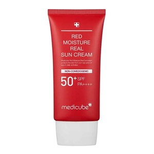 کرم ضد آفتاب مرطوب کننده مدی کیوب SPF50 حجم ۵۰ میلی لیتر