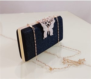 کیف مجلسی قاب فلزی پروانه ای