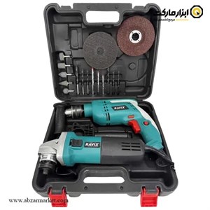 کیت دریل و مینی فرز راویکس مدل RX-6060