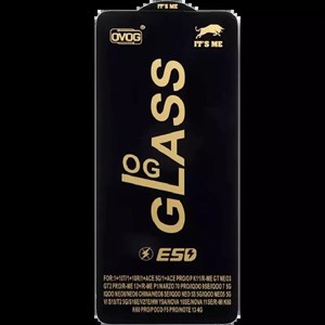 محافظ صفحه نمایش شیشه ای گوشی موبایل مدل Full Cover OG ESD OVOG مناسب Xiaomi Redmi Note 13 4G / Poco M7 Pro 5G