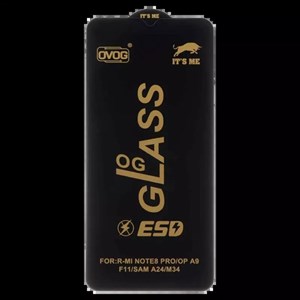 محافظ صفحه نمایش شیشه ای گوشی موبایل مدل Full Cover OG ESD OVOG مناسب Xiaomi Redmi Note 8 Pro / Poco M3 / Redmi 9T / Note 9 4G