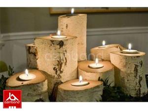 جاشمعی با شاخه های طبیعی - پک 7 عددی