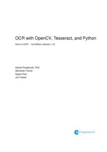 دانلود کتاب OCR with OpenCV, Tesseract, and Python – Intro to OCR