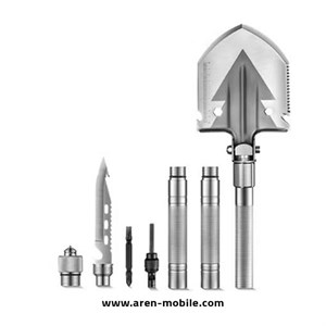 بیلچه چندکاره تاکتیکال و کمپینگ HEPU مدل HP-M11