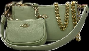 کیف دوقلو زنانه مدل تییونا TWINA شیک و جادار طرح Coach مشکی کد 98