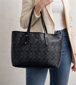 کیف زنانه توت بگ برند کوچ 2رو Coach جادار و شیک چرم مصنوعی کد 144