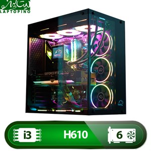 کیس آماده گیمینگ و رندرینگ G221-12100F-5600XT