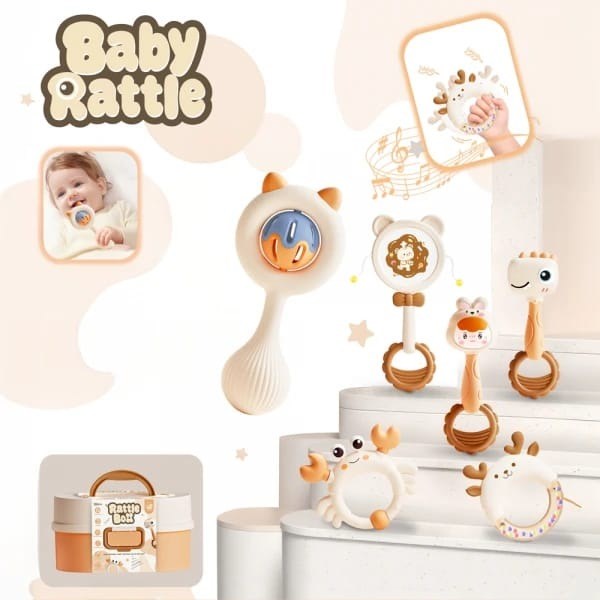 پک جغجغه 6 عددی  Rattle Box