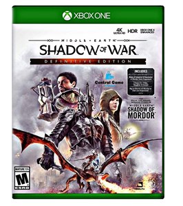 Shadow of war definitive Xbox one آکبند ریجن آل