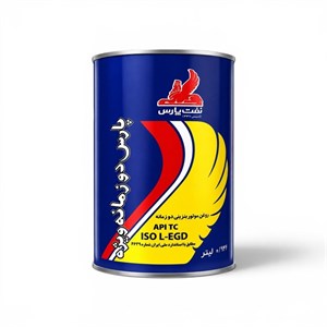 روغن موتور بنزینی دو زمانه پارس حجم یک لیتر