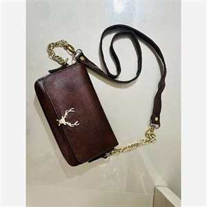 کیف زنانه دوشی کوچک چرم طبیعی