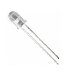 ال ای دی قرمز شفاف 5mm