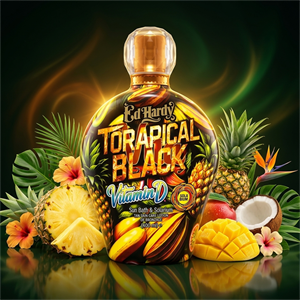 لوسیون سولاریوم اد هاردی مدل Torapical Black (حاوی ویتامین D) - ۴۰۰ میلی‌لیتر