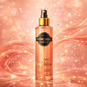 بادی میست معطر بدن زنانه هیدرودرم مدل Sweet Temptation Hydroderm (رایحه شیرین وانیلی میوه‌ای اغواگر زنانه ادکلنی) 200ml