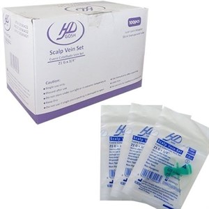 اسکالپ وین اچ دی سایز 21- سبز ا(HD Scalp Vein Set 21G)(تزریقات)