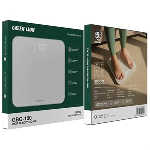 ترازو دیجیتال گرین لاین Green Lion GBC-100 با ظرفیت ۱۸۰ کیلوگرم
