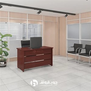 میز اداری MDF مدل T119-مناسب مدیریت، کارشناسی و کارمندی فیلبندشاپ مدل 808296
