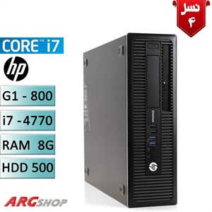 مینی کیس استوک HP نسل چهار HP G1 ProDesk 800 i7-4770