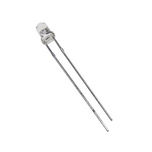 ال ای دی 3 میلی متر سبز شفاف High Bright | LED پایه‌دار 3mm