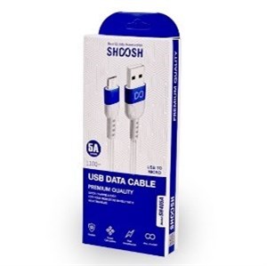 کابل تبدیل USB به Micro USB شوش مدلSH405Aبه طول 110 سانتی متر