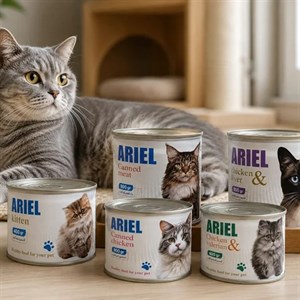 کنسرو های ۴۰۰ گرمی ARIEL مرغ