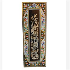 تابلو  مینیاتور و خاتم ابعاد 20 در 55 