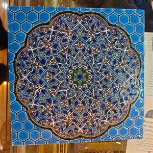 کاشی طرح شیخ لطف الله 20 در 20