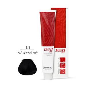 رنگ مو فیدل اکسلنت شماره 3/1 حجم 100 میلی‌لیتر رنگ قهوه‌ای دودی تیره