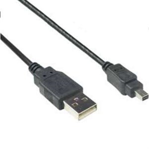 کابل دوربین USB به MINI USB مدل TDK طوسی رنگ