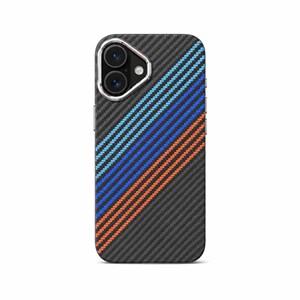 قاب کربنی BMW Style آیفون 16قاب Carbon Fiber iPhone 16