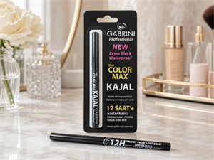 مداد چشم مشکی ضدآب گابرینی مدل The Color Max Kajal شماره 006