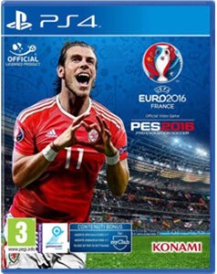 دیسک بازی PES 2016 (Euro 2016) کار کرده برای پلی استیشن (ps4) ریجن 2
