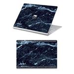 Masino Full Body Protector Sticker Decal Protective Laptop Cover Skin for 13" 13.5 inch Microsoft Surface Book 2 (2017 Released) (for 13.5" Surface Book 2, Marble- Deep Blue Light Blue)