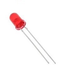 ال ای دی قرمز خودرنگ 5mm