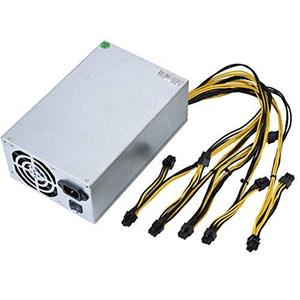 Thincol 1600W Mining Machine Power Supply,160-240V Miner Power Supply with Two Ball Fans, Fast Heat Dissipatio Low Operating Cost,for Miner