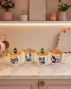 ماگ درب دار لبوبو