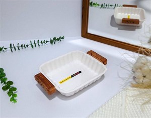 تابه مربع دالبری کوچک دسته راش