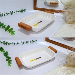 تابه مستطیل دالبری بزرگ دسته راش