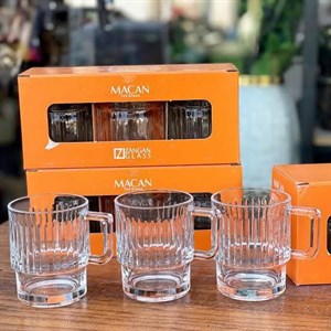 لیوان دسته دار ماکان 3 عددی