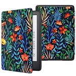 MoKo Case Fits All-New Kindle 10th Generation 2019 Release, Thinnest Protective Shell Cover with Auto Wake/Sleep, Not Fits Kindle Paperwhite 10th Generation 2018 - Jungle Night