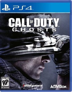 دیسک بازی Call Of Duty Ghosts  کارکرده بدون قاب برای پلی استیشن 4