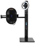 Marantz Professional Turret - Self-Contained USB-C Broadcast Video System |Full HD webcam, USB condenser microphone with pop filter, Dimmable LED light ring and internal USB hub