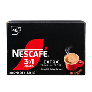 نسکافه ۳ در ۱ اکسترا ۴۸ عددی ۷۹۲ گرمNESCAFÉ 3 in 1 Extra