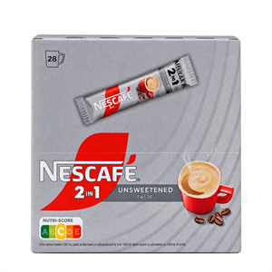 نسکافه ۲ در ۱ بدون شکر (Unsweetened Taste) ۲۸ عددی ۲۲۴ گرمNESCAFÉ 2 in 1 Unsweetened Taste