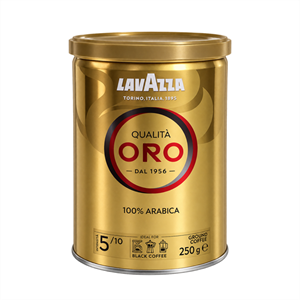 قهوه آسیاب‌شده لاوازا ORO ۲۵۰ گرم – ۱۰۰٪ عربیکا (Lavazza Qualità Oro Ground Coffee 250g)