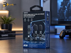 ست میکروفن بی سیم ریمکس مدل Type-C K10