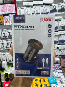 شارژر فندکی خودرو مدل Hepu HP-682 با توان 67.5 وات
