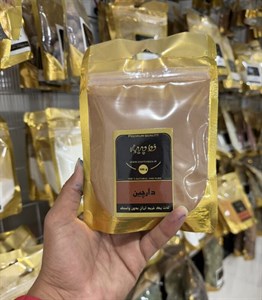 دارچین پودر شده 100 گرمی خط چین